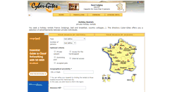 Desktop Screenshot of cyber-gites.com